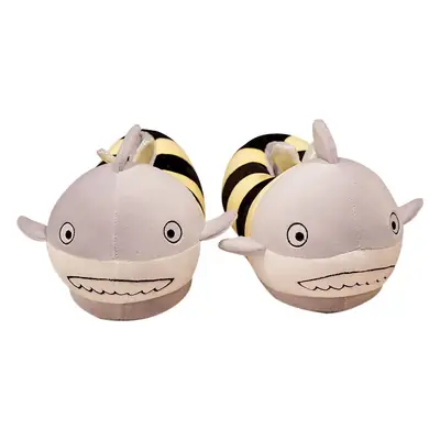 Creative Strawberry Bear Cotton Shoes Fun Turtle Honey Kuso Home Cotton Slippers Indoor Warm Thickened Slippers Couple Winter