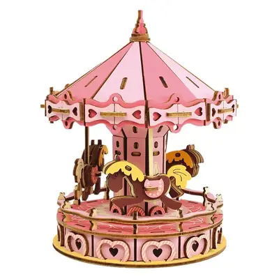 Wooden 3D Educational Toy Cottage for Kids