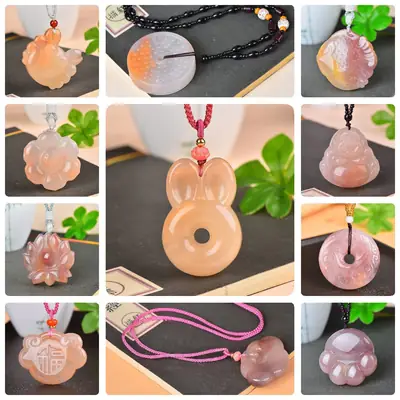 Xinjiang Golden Silk Jade Pendant for Men Women