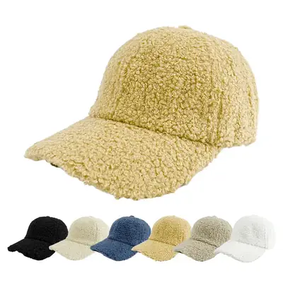 Men's Warm Lamb Velvet Baseball Cap Autumn Winter