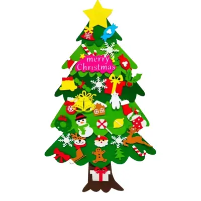 Cross-border Wholesale Felt Christmas Tree Decor
