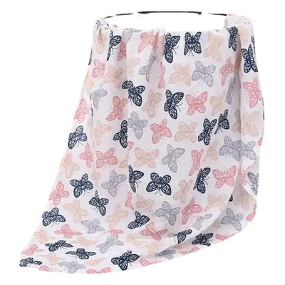 Baby Gauze Bath Towel Rainbow Print 2 Layers