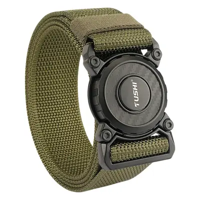 Tactical Nylon Belt for Men with Quick Release Buckle