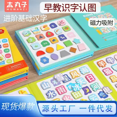Magnetic Word Recognition Puzzle for Kids 3-6 Years