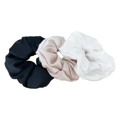 19 MMI 7cm Red White Silk Hair Rope for Women