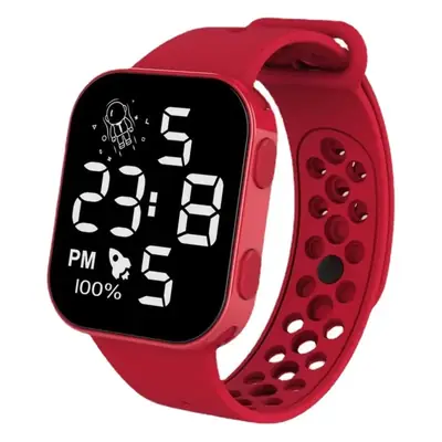 P1 LED Digital Watch Light Green Sports Student