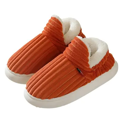 Cross-Border Popular Home Slippers for Women, Fully Enclosed Cotton Shoes for Women, Winter Indoor Home Use, Thick-Soled Warm Cotton Slippers for Men