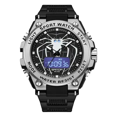 Sanda Waterproof Spider LED Sports Watch for Men