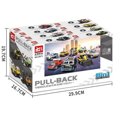 Xiaomingxing City Back Car Puzzle for Boys 29.4Kgs