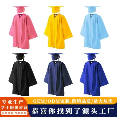 2025 Graduation Dress Navy Blue Bachelor's Suit