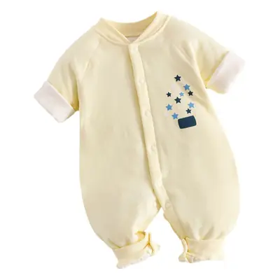 Newborn Boneless Cotton Split Suit Blue White 40g