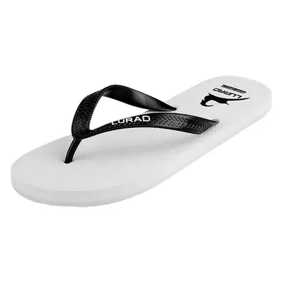 Men's Non-Slip Casual Flip-Flops, Summer Wear-Resistant Trendy Versatile Simple Gray Beach Sandals