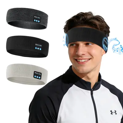 Wireless Bluetooth Music Headband with Binaural Sound