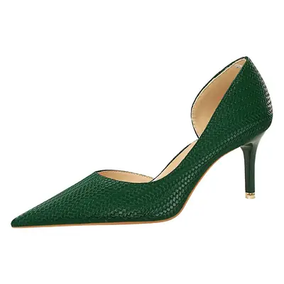 Beige Pointed Heel Women's High Heels