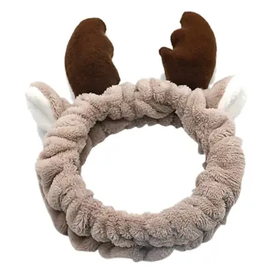Pink Faux Fur Hair Band with Rabbit Ears