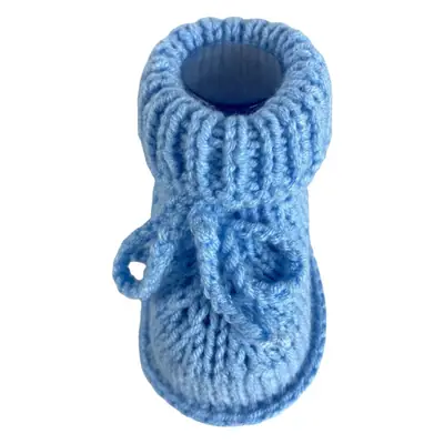 Pure Cotton Hand-Knitted Woolen Baby Shoes, Baby Knitted Pre-Step Shoes, Newborn Warm Shoes, Color Can Be Customized and Soft