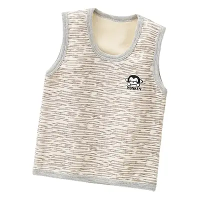 2025 Winter Fleece Sleeveless Vest for Kids Pink