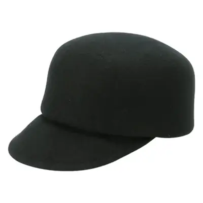 Linglong Bare Wool Cap Brown Autumn Winter