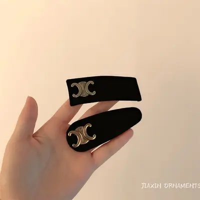 Retro Velvet Headband Women's Autumn Winter Chanel Arc de Triomphe