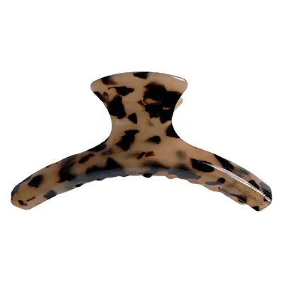 Leopard Print Curved Hair Clips for Girls