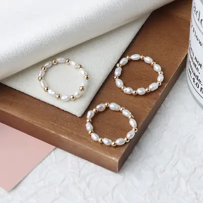 US 14K Gold Pearl Bracelet for Women