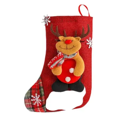Yihong Christmas Candy Bags Large Santa Snowman Decorations