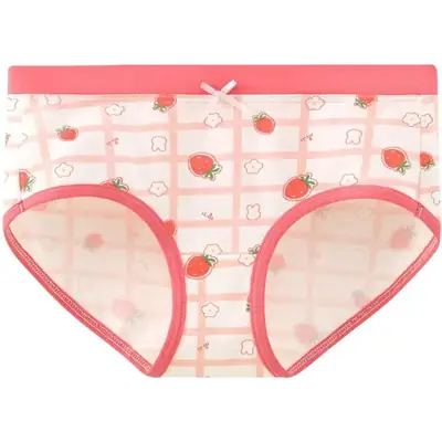 Cute Cartoon Trousers for Baby Girls Pure Cotton