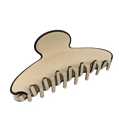 Advanced Sense Acetic Acid Hair Clip Black White