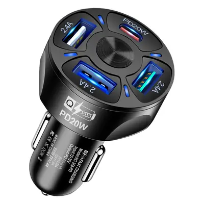 PD20W Car Charger with 4 USB Ports & Test Report