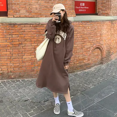 Women Velvet Padded Over-the-Knee Skirt 2022 Winter