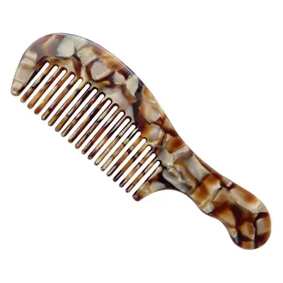 Women Anti-Static Hair Comb Retro Acetic Acid