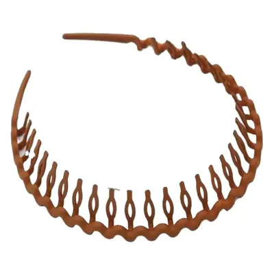 New Flocking Hair Band Toothed Wave Design