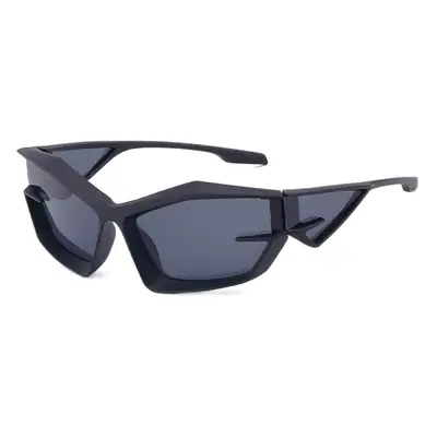 European & American Personality Shaped Sunglasses Men's Y2K Technology