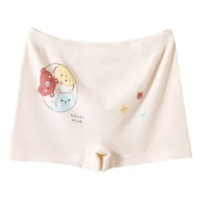 Girls' 50-Count Modal Seamless Boxer Briefs, Children's Four-Corner Shorts for Baby Girls, New Autumn and Winter Models for Older Children