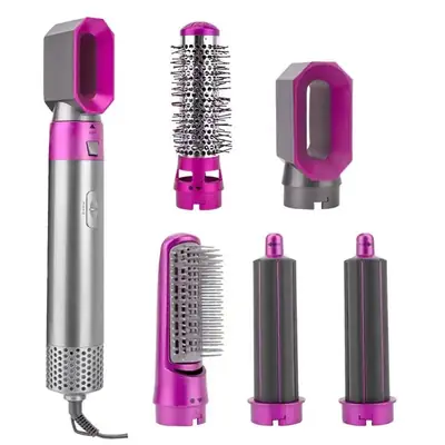 Five-in-One Hair Dryer Comb Self-Curling Rod Styling Tool