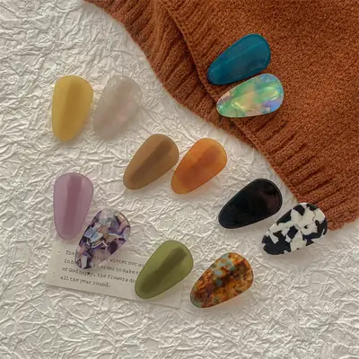 Korean Acetic Acid Duckbill Clips Set Small Cute Girl's