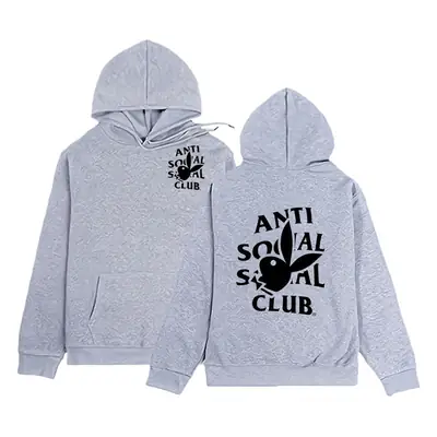 Pink Anti Social Club Hoodie Set for Men Women