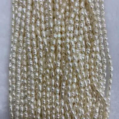 Winter Pearl Beads 3-4mm Grain Color Wholesale