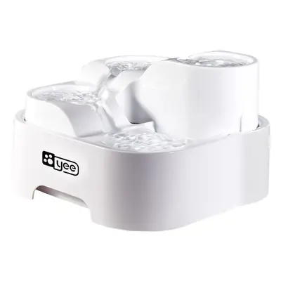 Cross-border cat water dispenser filter circulating water dog water bowl multi-slot automatic pet water dispenser wholesale