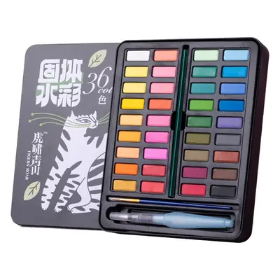 Solid Watercolor Pearlescent Dunhuang Cross-border Wholesale Pigment Painting Nail Art Pearlescent Watercolor Gouache Starter Pigment