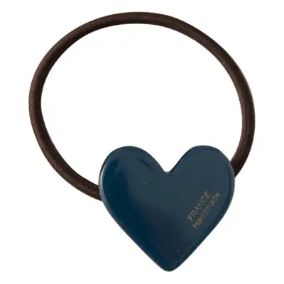 New Acetic Acid Love Heart Hair Ropes Gold Blue All-match