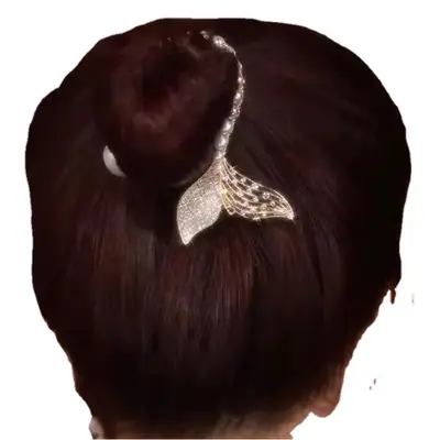 New Fishtail Pearl Hairpin for Women