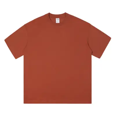 Black Japanese Heavy Cotton Crewneck T-Shirt Men Women