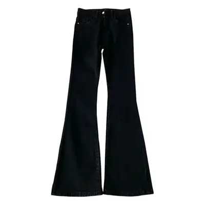 Black High Waist Slim Fit Jeans for Women