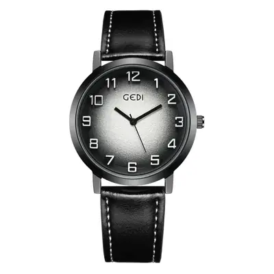 Goldie Gedi Men's Brown Leather Quartz Watch