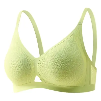 Green Seamless Push-Up Bra for Small Women