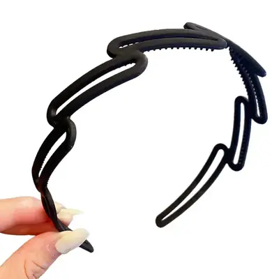 Pink Toothed Face Washing Headband for Women