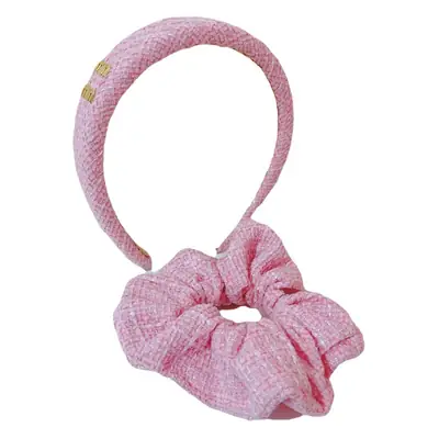 French Style Retro Hair Hoop for Girls Pink Blue White