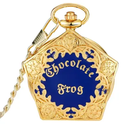 Golden Harry Potter Magical Animals Pocket Watch