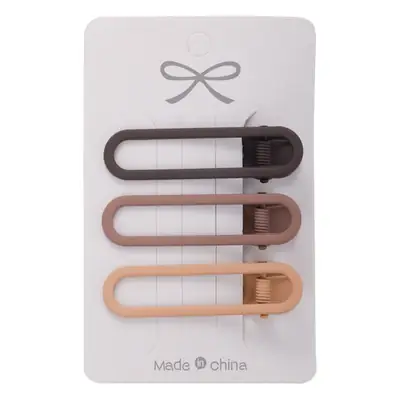 2025 New Hair Clips Women Brown Star Buckle